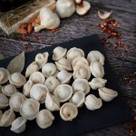 Пельмени свинина с чесноком 1кг. ХИТ!