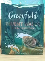 Fluent Water, синий чай с мятой, лавандой и ароматом личи, чайный пакетик х 5 шт