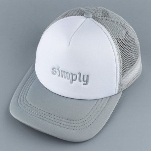 Кепка женская "Simply" р-р 56см