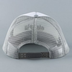 Кепка женская с сеткой Simply, серая, р-р 56