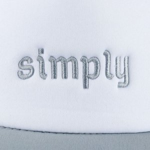 Кепка женская с сеткой Simply, серая, р-р 56