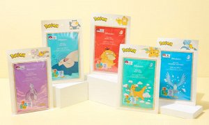 JMsolution Moa Seal Cica Mask - Pokemon Snorla Набор 3шт: тканевые маски успокаивающие