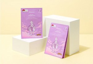 JMsolution Moa Seal Ceramide Mask - Pokemon Mewtwo Набор 3шт: тканевые маски с керамидами