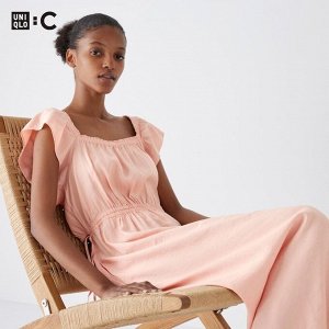 UNIQLO - платье с открытой спиной - 10 PINK