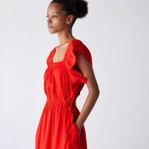 UNIQLO - платье с открытой спиной - 15 RED