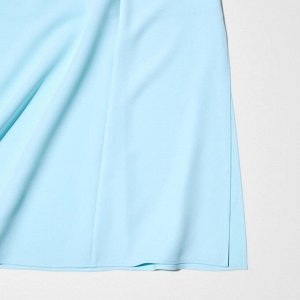 UNIQLO - ассиметричная юбка с разрезом сбоку - 61 BLUE