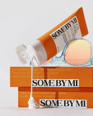 Some By Mi V10 Hyal Airfit Sunscreen Антиоксидантный солнцезащитный крем с витаминами
