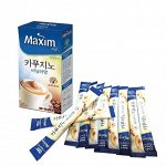 Растворимый кофе 3 в 1 Капучино Ваниль Maxim Café Cappuccino Vanilla 1 саше