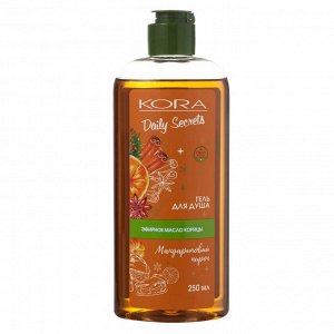 KORA Гель для душа КОРА Мандариновый пирог KORA Daily Secrets 250 мл