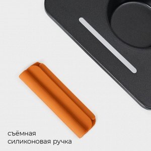 Форма для выпечки Magistro «French Bakery. Круг», 39x26.3x3.4 см, 12 ячеек, антипригарное покрытие