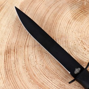 Нож легкий походный "Адмирал-2" черный клинок