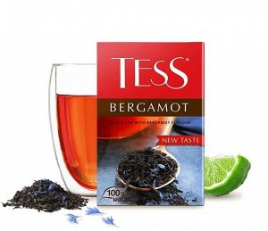 Чай Тесс Bergamot black tea 100г.