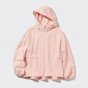 UNIQLO - легкая ветровка с защитой от ультрафиолета - 10 PINK