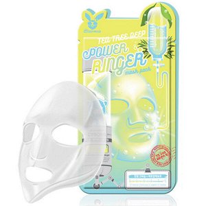 Тканевая маска для проблемной кожи с чайным деревом Elizavecca Tea Tree Deep Power Ringer Mask Pack, 23мл