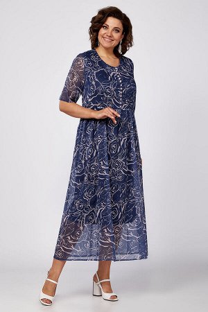 Платье Novella Sharm 3883-O-A-Р синий