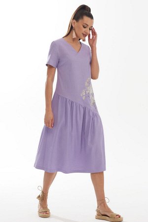 Платье Galean Style 854.1 фиолетовый