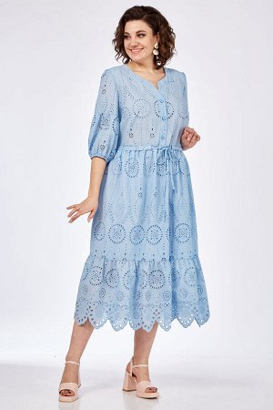 Платье Элль стиль 2285 голубой