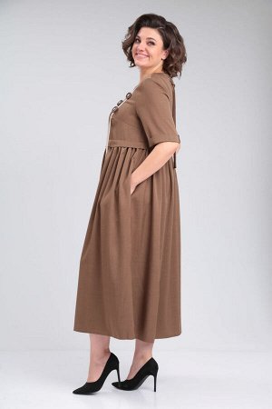 Платье Michel Chic 2132/1 коричневый