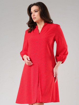 Платье Avanti 1623 красный/белый