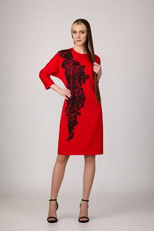 Платье Rosheli 422/1 красный