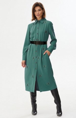 Платье Niv Niv Fashion 2458W-Р зелень