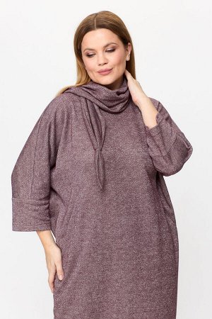 Платье Michel Chic 2157 бордовый, блеск