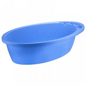 Ванна детская пластмассовая 55л, 90х52х24см, голубой (Россия
