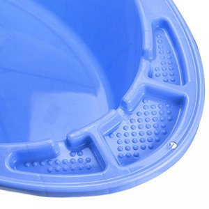 Ванна детская пластмассовая 55л, 90х52х24см, голубой (Россия