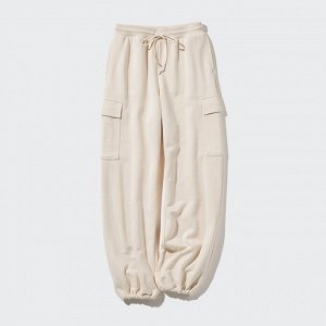 UNIQLO - спортивные брюки-карго (длина 73-75 см) - 01 OFF WHITE