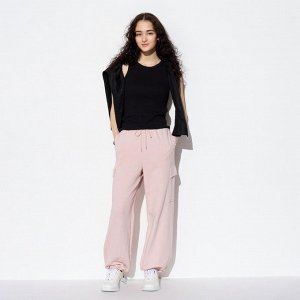 UNIQLO - спортивные брюки-карго (длина 73-75 см) - 10 PINK