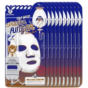 Тканевая маска для лица с эпидермальным фактором роста Elizavecca EGF Deep Power Ringer Mask Pack, 23мл*10шт