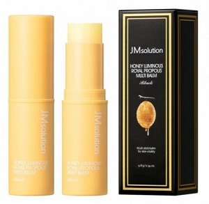 JMSolution Мультифункциональный стик для лица с прополисом Balm Honey Luminous Royal Propolis Multi Black, 9,8 гр