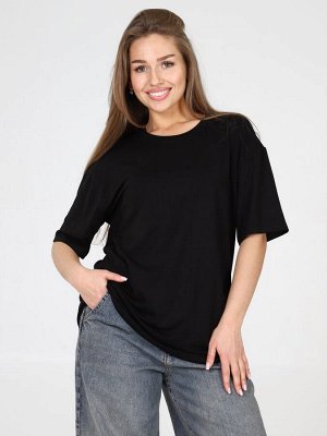 Лиза Футболка черный (М-935)