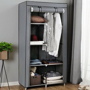 Складной шкаф для хранения, тканевый, напольный для одежды YouLite / 105 x 45 x 165 см