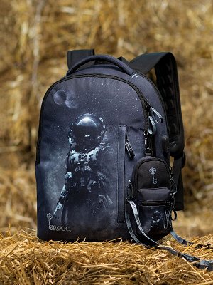 Рюкзак GROOC 14-058 + мешок + сумка-пенал