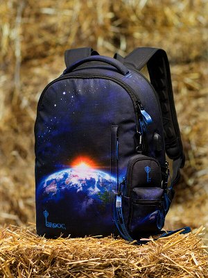 Рюкзак GROOC 14-060 + мешок + сумка-пенал
