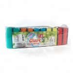 Губка для посуды GLARE с абразивом, 10 шт