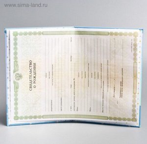 Свидетельство о рождении Микки Маус А5