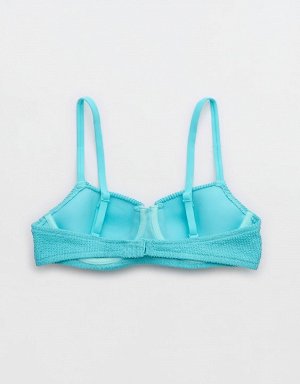 Aerie Crinkle Lightly Lined Underwire Bikini Top