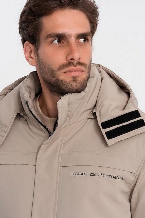 Куртка OMBRE JAHP-0128-bezowa