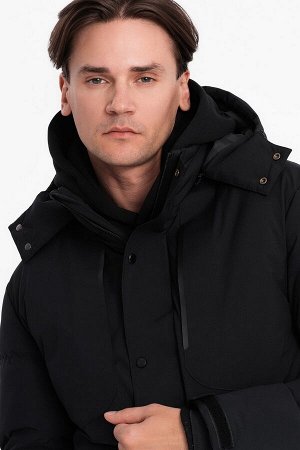 Куртка OMBRE JAHP-0152-czarna
