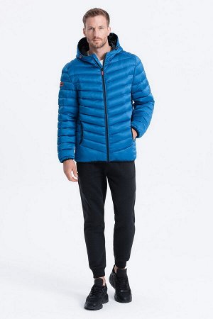 Куртка OMBRE JALP-0121-niebieska
