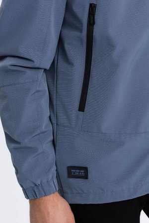 Куртка OMBRE JANP-22FW-005-niebieska