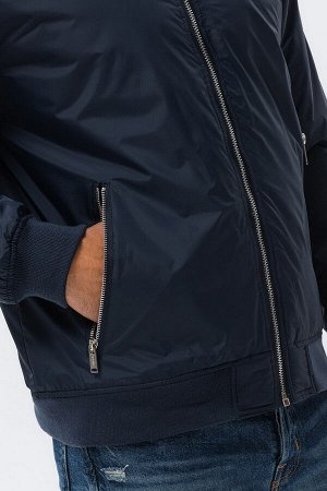 Куртка OMBRE C538-granatowa