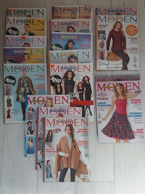 Журналы по шитью Сусанна Моден 2014-2018 год