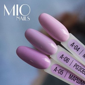 Гель-лак Mio nails,8 мл. ВЫБОР ЦВЕТА.Серия A 01-10