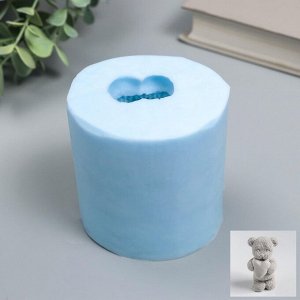 Молд "Мишка с игрушкой" 4,5х4х7,5 см МИКС