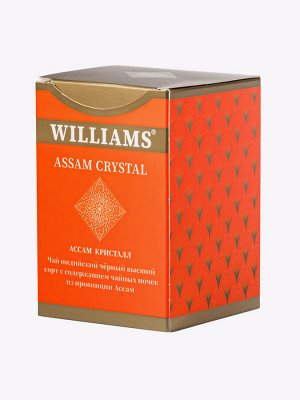 Чай чёрный индийский Assam Crystal с высоким содержанием чайных почек