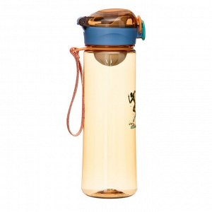 Бутылка для воды, с поильником, "Движение - жизнь", 500 мл