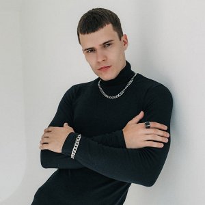 Цепочка на руку мужская «Цепь», классическая, 22 см, цвет серебро